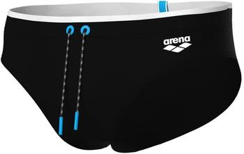 Arena Solid Swim Briefs schwarz weiß