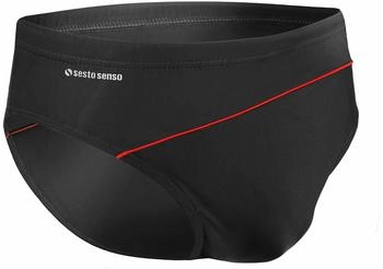 Sesto Senso Badehose Slip schwarz blau