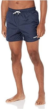 HUGO Pop Logo Swim Trunks Basic Navy