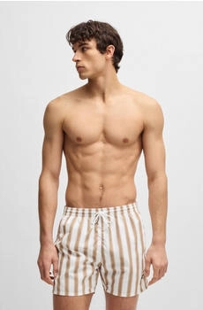 Hugo Boss Piranha Swim Shorts gestreift Polyester