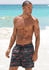 KangaROOS Badeshorts schwarz