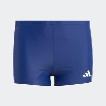 Adidas Colorblock 3-Streifen Kinder Boxer-Badehose blau dunkelblau