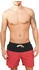 Urban Classics Badeshorts pastellrot schwarz