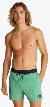 Tommy Hilfiger Badeshorts Gummibund L3J green