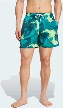 Adidas 5-Inch Badeshorts aurora-ivy wei&szlig;