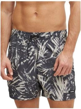 Calvin Klein Drawstring-Print Km0Km01120 Boardshorts schwarz