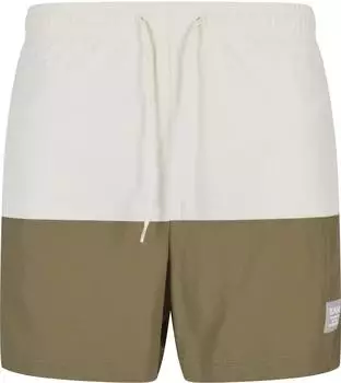 Karl Kani Badeshorts oliv offwhite