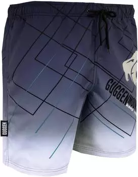 GUGGEN Mountain Badeshorts 'Boardshorts B2' schwarz
