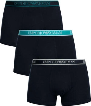 Emporio Armani 3-Pack Trunk Badehose blau schwarz