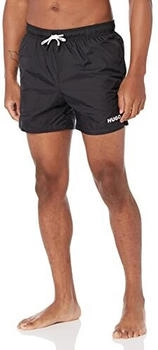 HUGO Pop Logo Swim Trunks basic schwarz