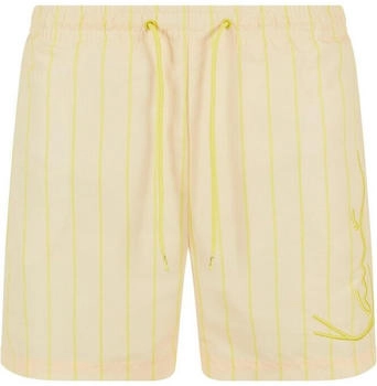 Karl Kani Badeshorts gelb hellgelb