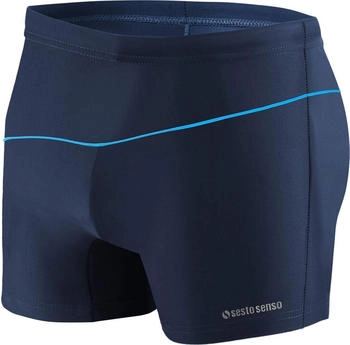 Sesto Senso Badehose Blau Schwarz