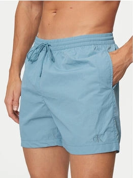 Calvin Klein Badeshorts 'DRAWSTRING' türkis