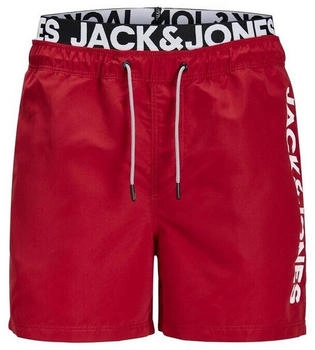 Jack & Jones Aruba Badehose rio rot