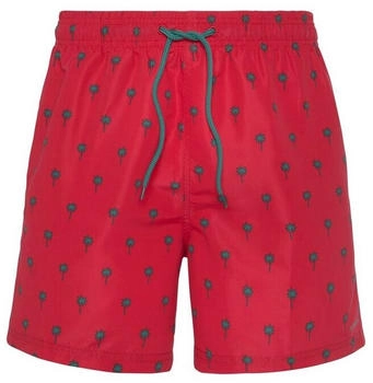 s.Oliver Badehshorts 'Palmera' Palmen-Print 27937 LOBSTER-PETR