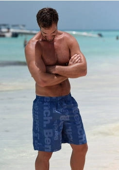 Bench Badeshorts blau lang