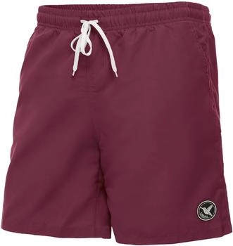 Ladeheid Badehose Herren Lange Badeshorts Kordelzug Taschen LA40-129 burgundy
