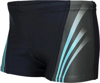 Aquarti Schwimmhose mit kontrastfarbigen Einsätzen schwarz/blau