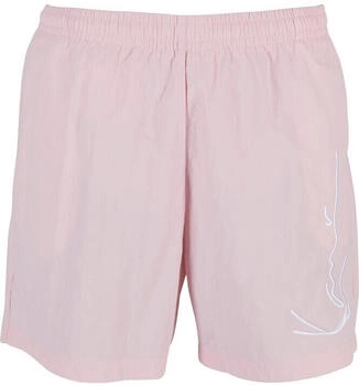Karl Kani Signature Badeshorts rosa