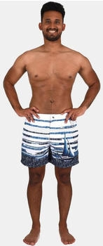 wavebreaker Badebermuda Shorts (56306S21) blau/weiß