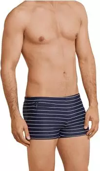 Schiesser Retro Badeshorts dunkelblau