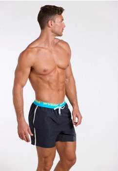 wavebreaker Wavebreaker Badeshorts aqua/anthrazit/hellgrün