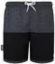 GUGGEN Mountain Style ZM1605 Badehose schwarz