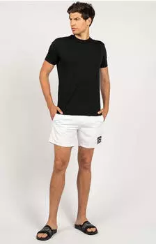 Karl Lagerfeld Basic Swim Shorts Regular Fit (KL22MBM01) weiß