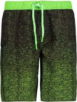 CMP Mittellanger Stretch-Badeanzug (39R9227) antracite-mint