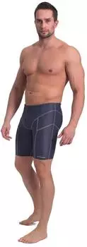 Sesto Senso Boxer-Badeshorts für Surfen, Segeln und Wassersportarten graphit/grau