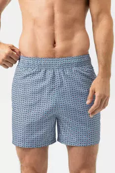 Mey Vespa Badeshorts gestreift mit Seitentaschen blau