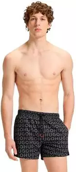 HUGO Tortuga Badeshorts schwarz