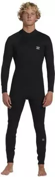 Billabong GBS Neoprenanzug mit Brust-Reißverschluss, 5/4 Foil, CZ GBS Fullsuit schwarz