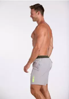 wavebreaker Badeshorts (EBR0019001000006) neongelb/grau/tanne