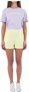 Hurley Oceancare Towel Shorts (WFBEU00003) translucent yellow