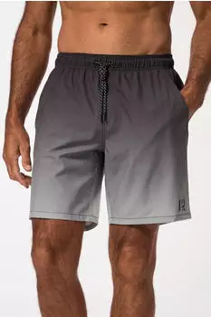 JP 1880 Badeshorts Beachwear Elastikbund Batiklook (828361) schwarz