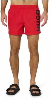HUGO Abas Badehose hot red