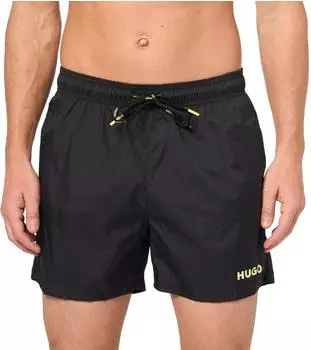 HUGO Smudge Small Logo Badehose (50469304005) black olive
