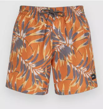 O'Neill Cali Floral 16'' Badeshorts (2800199) orange dipped leaves