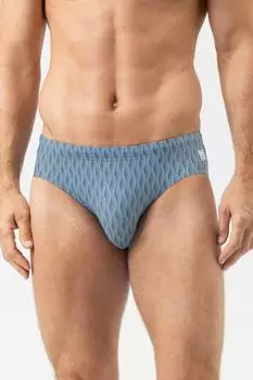 Mey Hague Badeshorts gemustert/bedruckt blau