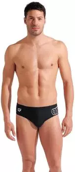 Arena Feel Scratchy Badehose Slim Fit (010282-500) schwarz
