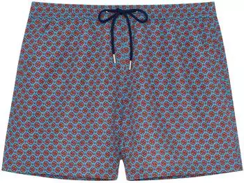 HOM Anglet Beach Boxer türkisfarbener druck