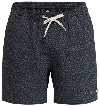 Quiksilver Stretch Printed Volley 16" Boardshorts (16716704) schwarz mini mayhem