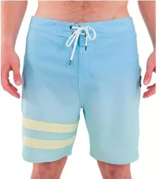 Hurley Phantom Block Party 18 Boardshorts blue dream