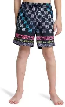 Quiksilver Everyday Printed Volley 15" Boardshorts dark navy next gen