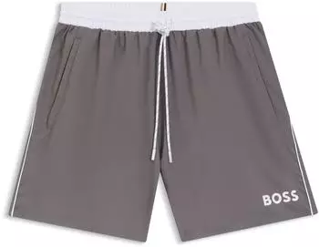 Hugo Boss Starfish Badeshorts dunkelgrau