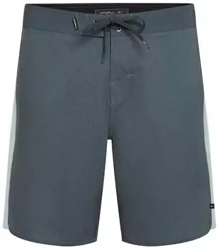 O'Neill Hyperfreak Tech Solid 19" Boardshorts (2800228) dark slate tech panel