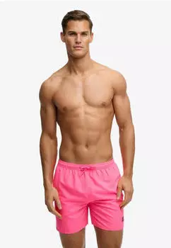 Superdry Essential 16-Zoll-Badeshorts (76667402) fluro pink