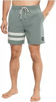 Hurley Phantom Block Party 18 Boardshorts (HSP26MMBS0840021) great white
