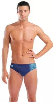 Arena M Logo Swim Briefs (94235657) navy/water
